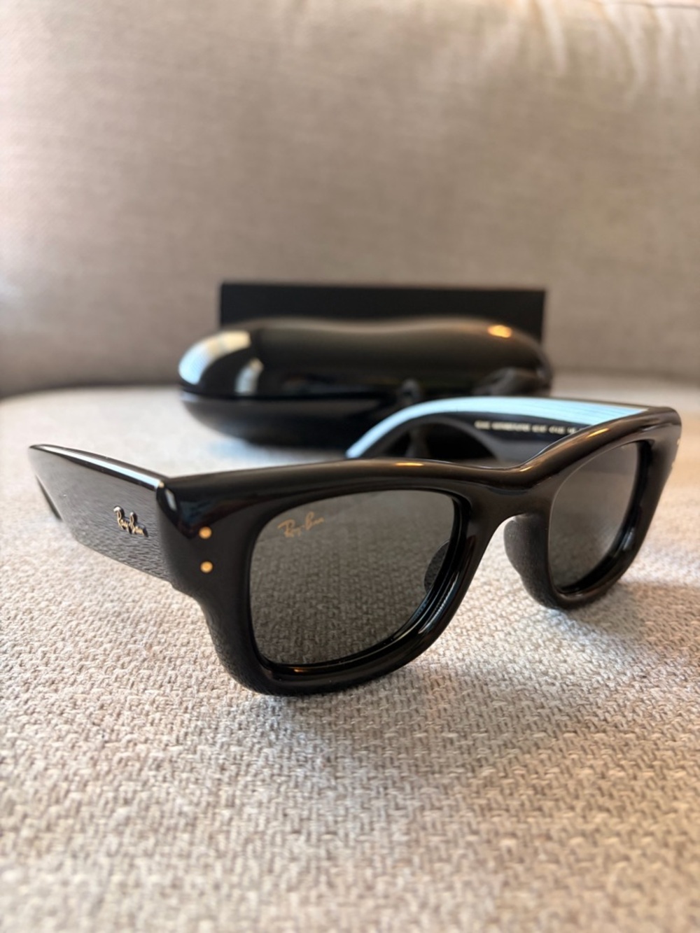 Ray-Ban Black Puffer Sunglasses ASAP Rocky collab